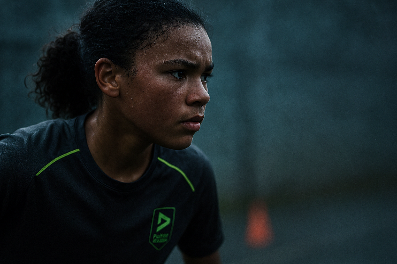 Players in drill formation